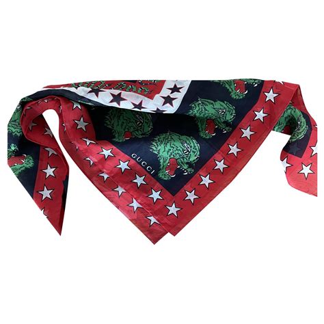 gucci green bandana